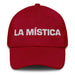 La Mística The Mystic Mexican Spanish Pride Gift Regalo Dad Hat Mexicada Cranberry