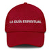 La Guía Espiritual The Spiritual Guide Mexican Spanish Pride Gift Regalo Dad Hat Mexicada Cranberry