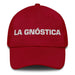 La Gnóstica The Gnostic Mexican Spanish Pride Gift Regalo Dad Hat Mexicada Cranberry