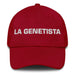 La Genetista The Geneticist Mexican Spanish Pride Gift Regalo Dad Hat Mexicada Cranberry