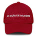 La Guía De Museos The Museum Guide Mexican Spanish Pride Gift Regalo Dad Hat Mexicada Cranberry