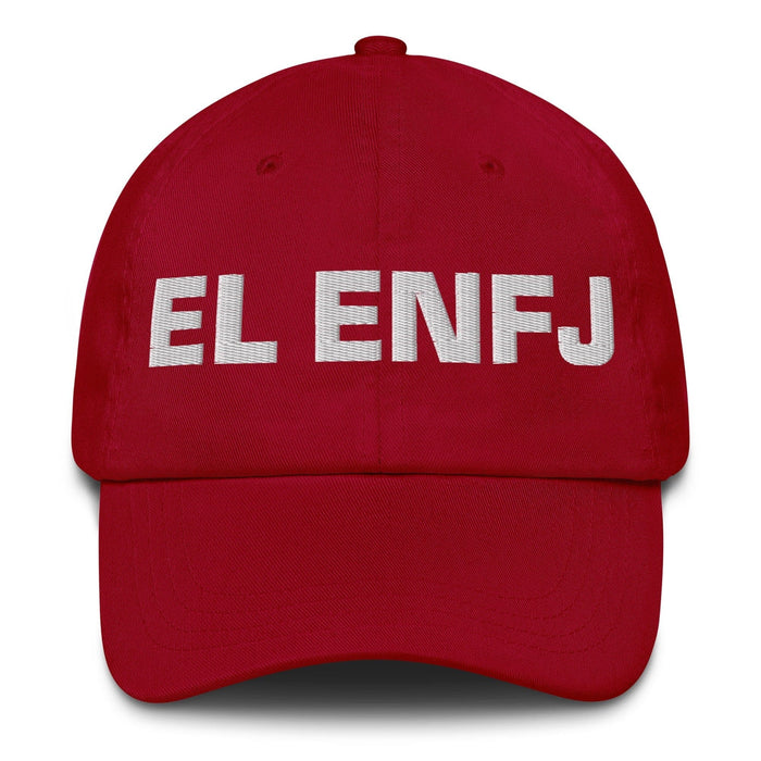 El Enfj The Protagonist Mexican Spanish Pride Gift Regalo Dad Hat Mexicada Cranberry