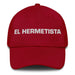 El Hermetista The Hermeticist Mexican Spanish Pride Gift Regalo Dad Hat Mexicada Cranberry