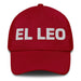 El Leo The Leo Mexican Spanish Pride Gift Regalo Dad Hat Mexicada Cranberry