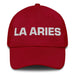 La Aries The Aries Mexican Spanish Pride Gift Regalo Dad Hat Mexicada Cranberry