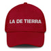 La De Tierra The Earth Sign Mexican Spanish Pride Gift Regalo Dad Hat Mexicada Cranberry