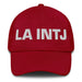 La Intj The Mastermind Mexican Spanish Pride Gift Regalo Dad Hat Mexicada Cranberry