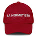 La Hermetista The Hermeticist Mexican Spanish Pride Gift Regalo Dad Hat Mexicada Cranberry