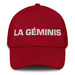 La Géminis The Gemini Mexican Spanish Pride Gift Regalo Dad Hat Mexicada Cranberry