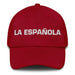 La Española The Spanish Mexican Spanish Pride Gift Regalo Dad Hat Mexicada Cranberry