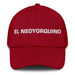 El Neoyorquino The New Yorker Mexican Spanish Pride Gift Regalo Dad Hat Mexicada Cranberry