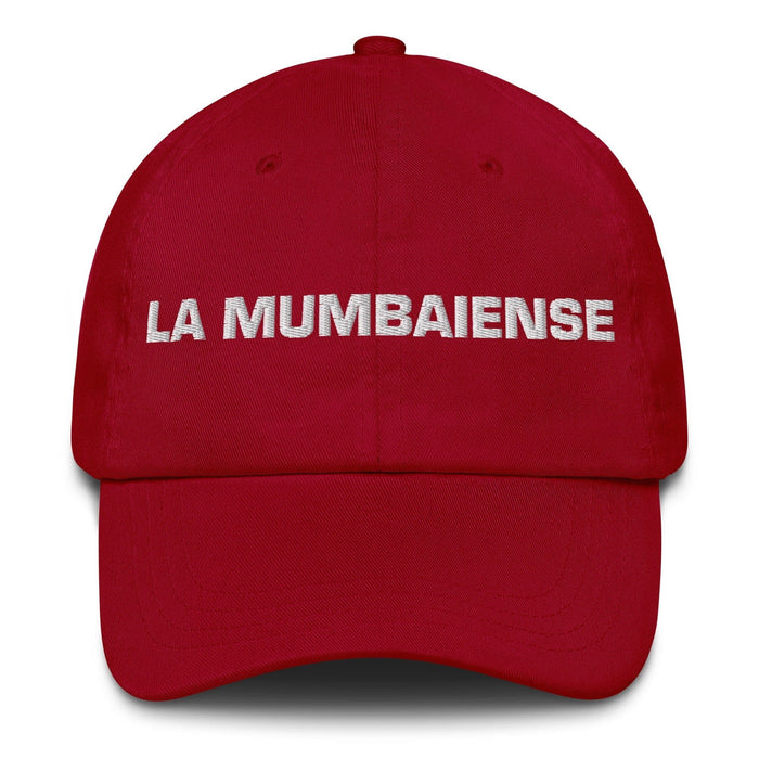 La Mumbaiense The Mumbaikar Mexican Spanish Pride Gift Regalo Dad Hat Mexicada Cranberry