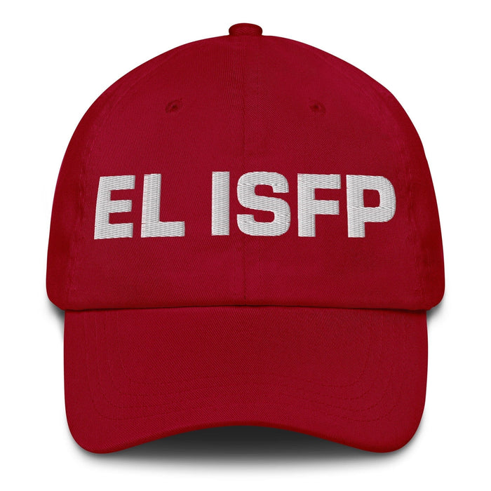 El Isfp The Adventurer Mexican Spanish Pride Gift Regalo Dad Hat Mexicada Cranberry