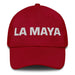 La Maya The Maya Mexican Spanish Pride Gift Regalo Dad Hat Mexicada Cranberry