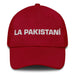 La Pakistaní The Pakistani Mexican Spanish Pride Gift Regalo Dad Hat Mexicada Cranberry