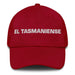 El Tasmaniense The Tasmanian Mexican Spanish Pride Gift Regalo Dad Hat Mexicada Cranberry