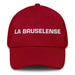 La Bruselense The Brussels Resident Mexican Spanish Pride Gift Regalo Dad Hat Mexicada Cranberry