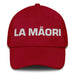 La Māori The Māori Mexican Spanish Pride Gift Regalo Dad Hat Mexicada Cranberry