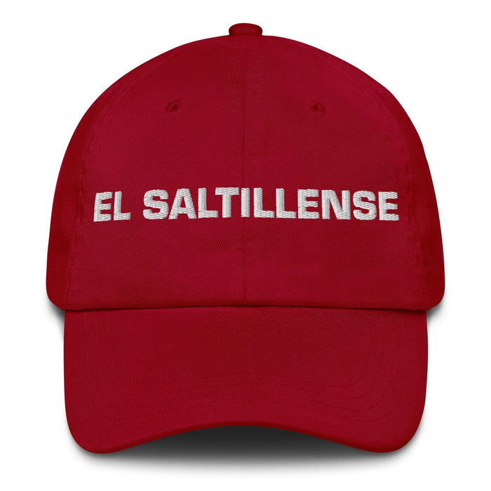 El Saltillense The Saltillo Resident Mexican Spanish Pride Gift Regalo Dad Hat Mexicada Cranberry