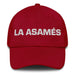 La Asamés The Assamese Mexican Spanish Pride Gift Regalo Dad Hat Mexicada Cranberry