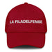 La Filadelfense The Philadelphian Mexican Spanish Pride Gift Regalo Dad Hat Mexicada Cranberry