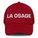 La Osage The Osage Mexican Spanish Pride Gift Regalo Dad Hat Mexicada Cranberry