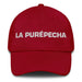 La Purépecha The Purépecha Mexican Spanish Pride Gift Regalo Dad Hat Mexicada Cranberry