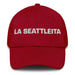 La Seattleita The Seattleite Mexican Spanish Pride Gift Regalo Dad Hat Mexicada Cranberry