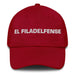 El Filadelfense The Philadelphian Mexican Spanish Pride Gift Regalo Dad Hat Mexicada Cranberry