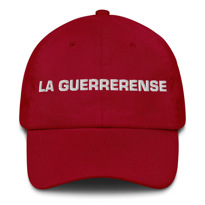 La Guerrerense The Guerrero Resident Mexican Spanish Pride Gift Regalo Dad Hat Mexicada Cranberry