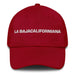 La Bajacaliforniana The Baja Californian Mexican Spanish Pride Gift Regalo Dad Hat Mexicada Cranberry