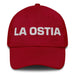 La Ostia The Surprised One Mexican Spanish Pride Gift Regalo Dad Hat Mexicada Cranberry