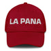 La Pana The Buddy Mexican Spanish Pride Gift Regalo Dad Hat Mexicada Cranberry