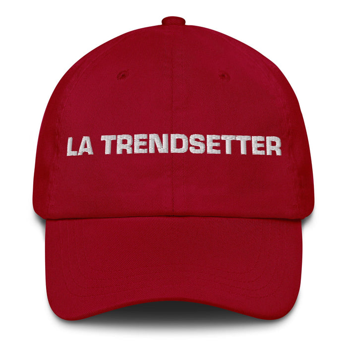 La Trendsetter The Trendsetter Mexican Spanish Pride Gift Regalo Dad Hat Mexicada Cranberry