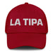 La Tipa The Gal / The Guy Mexican Spanish Pride Gift Regalo Dad Hat Mexicada Cranberry