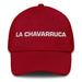 La Chavarruca The Old Kid Mexican Spanish Pride Gift Regalo Dad Hat Mexicada Cranberry