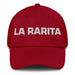 La Rarita The Weird One Mexican Spanish Pride Gift Regalo Dad Hat Mexicada Cranberry