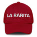 La Rarita The Weird One Mexican Spanish Pride Gift Regalo Dad Hat Mexicada Cranberry