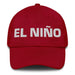 El Niño The Girl / The Boy Mexican Spanish Pride Gift Regalo Dad Hat Mexicada Cranberry