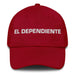 El Dependiente The Clerk Mexican Spanish Pride Gift Regalo Dad Hat Mexicada Cranberry