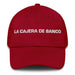 La Cajera De Banco The Bank Teller Mexican Spanish Pride Gift Regalo Dad Hat Mexicada Cranberry