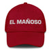 El Mañoso The Sneaky One Mexican Spanish Pride Gift Regalo Dad Hat Mexicada Cranberry