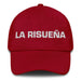 La Risueña The Smiley One Mexican Spanish Pride Gift Regalo Dad Hat Mexicada Cranberry