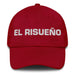 El Risueño The Smiley One Mexican Spanish Pride Gift Regalo Dad Hat Mexicada Cranberry