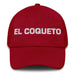 El Coqueto The Flirt Mexican Spanish Pride Gift Regalo Dad Hat Mexicada Cranberry