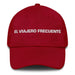 El Viajero Frecuente The Frequent Traveler Mexican Spanish Pride Gift Regalo Dad Hat Mexicada Cranberry