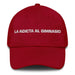 La Adicta Al Gimnasio The Gym Addict Mexican Spanish Pride Gift Regalo Dad Hat Mexicada Cranberry