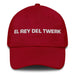 El Rey Del Twerk The Twerk Queen / King Mexican Spanish Pride Gift Regalo Dad Hat Mexicada Cranberry