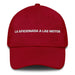 La Aficionada A Las Motos The Motorcycle Enthusiast Mexican Spanish Pride Gift Regalo Dad Hat Mexicada Cranberry