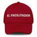 El Facilitador The Facilitator Mexican Spanish Pride Gift Regalo Dad Hat Mexicada Cranberry